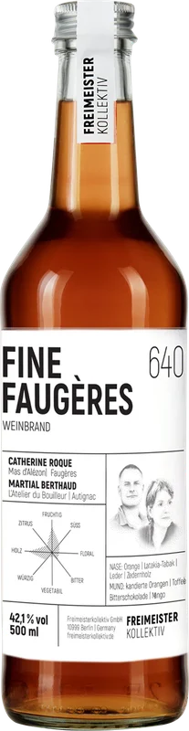 FINE FAUGÈRES 640 – Weinbrand fassgelagert