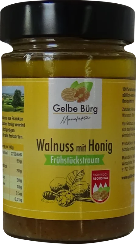 Manufaktur Gelbe Bürg walnut with honey spread