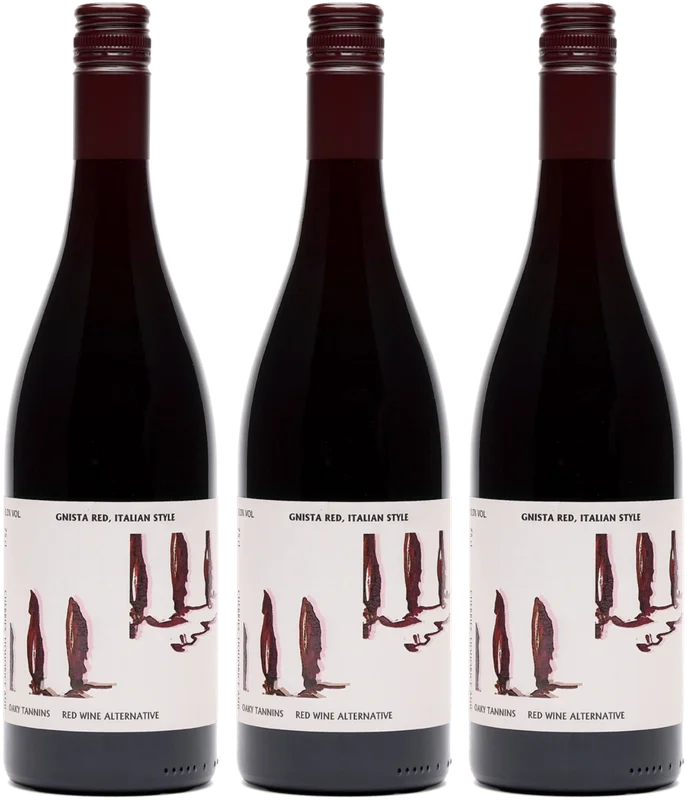 3x GNISTA Red Not Wine Italian Style – Alkoholfreie Wein-Alternative – Bild 2