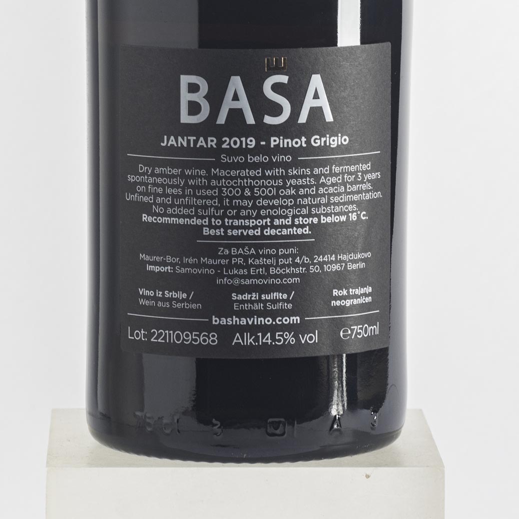 Pinot Grigio “Jantar” – Bild 3