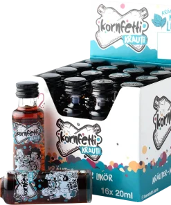 16x Kornfetti Krauti Minis – Kräuter-Minz-Likör