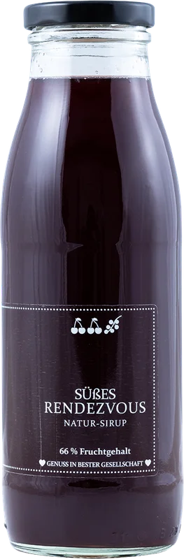 „Süßes Rendezvous“ Kirsch-Johannisbeer-Sirup
