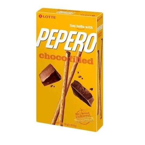 LOTTE PEPERO Schokoladenfüllung 45g – Bild 2