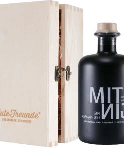 With Nig Gin black with wooden gift box