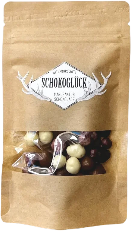 Naturbursche Schokoglück – Bio Beeren in Schokolade