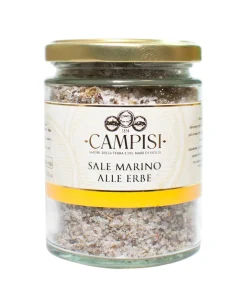 Sale Marino alle Erbe – Kräuter Meersalz aus Sizilien von Campisi
