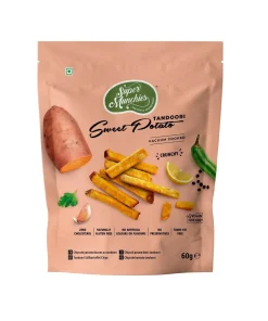 SUPER MUNCHIES Vegan Tandoori Süßkartoffelchips 60g